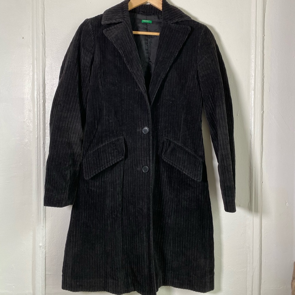 Rachel Greene? Cord jacket. U. colors of Benetton